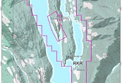 Claim Map - Duncan Lake