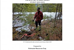Diamond Drilling Assessment Report - Aug 2022
